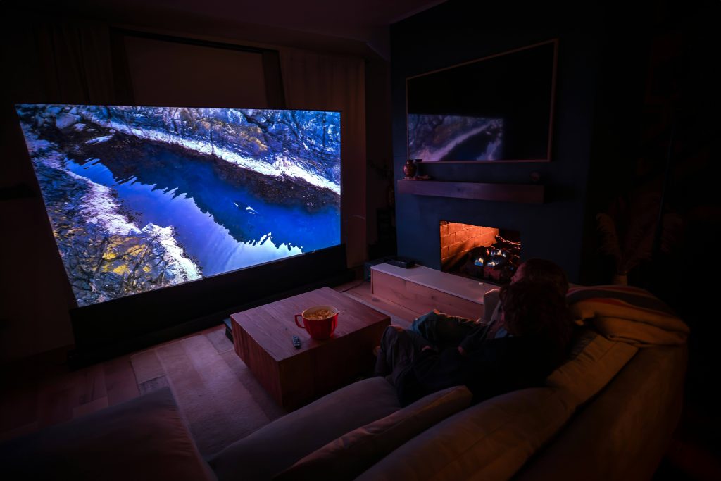 Home cinema installation