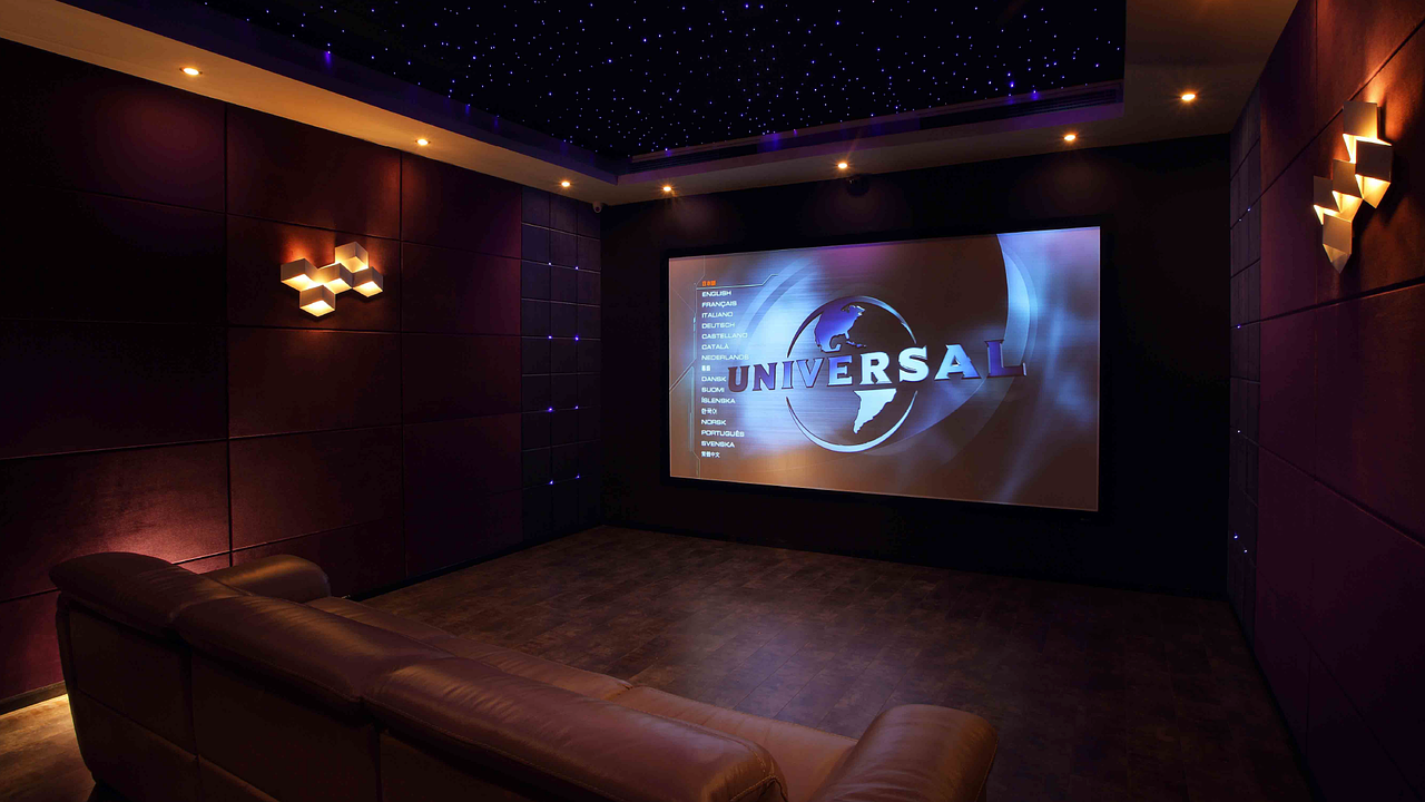 Home theatre setup Home theatre setup
